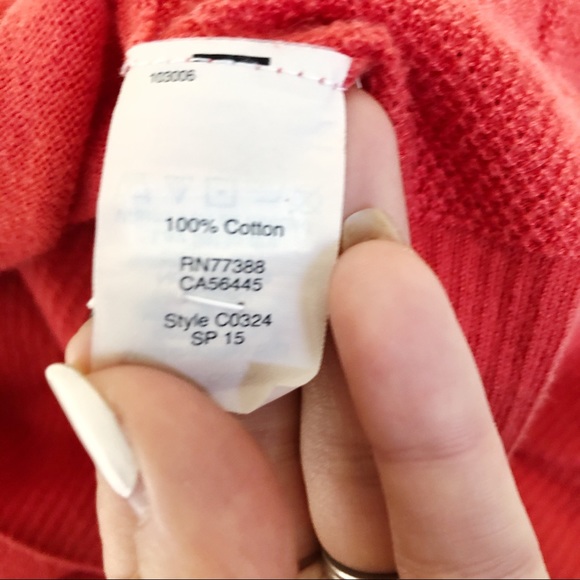 MADEWELL Orange Knitted Button Cardigan XS - Picture 7 of 7